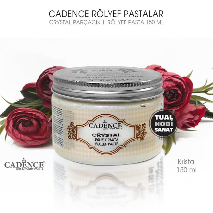Cadence Kristal Crystal Rölyef Pasta 150 ml - 2