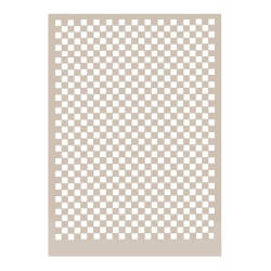 Cadence Küçük Kare Dama Desenli Stencil Şablon AS438 - Cadence