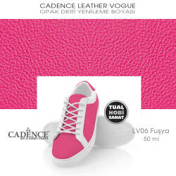 Cadence Leather Vogue Deri Boyası Fuşya LV06 (50 ml) - Cadence (1)
