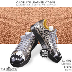 Cadence Leather Vogue Deri Boyası Metalik Bronz LVM05 (50 ml) - Cadence (1)
