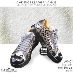 Cadence Leather Vogue Deri Boyası Metalik İnci LVM01 (50 ml) - Cadence (1)