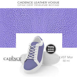 Cadence Leather Vogue Deri Boyası Mor LV07 (50 ml) - Cadence (1)
