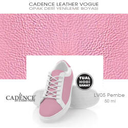 Cadence Leather Vogue Deri Boyası Pembe LV05 (50 ml) - Cadence (1)
