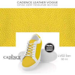 Cadence Leather Vogue Deri Boyası Sarı LV02 (50 ml) - Cadence (1)