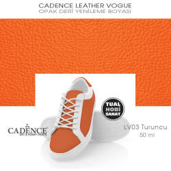 Cadence Leather Vogue Deri Boyası Turuncu LV03 (50 ml) - Cadence (1)