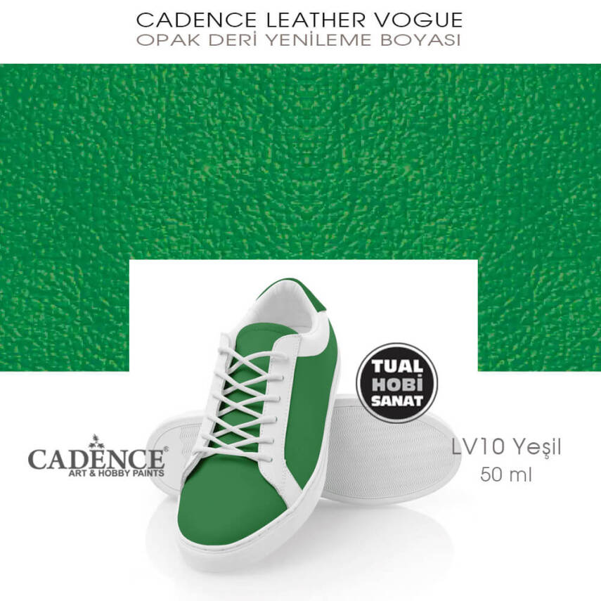 Cadence Leather Vogue Deri Boyası Yeşil LV10 (50 ml) - 2