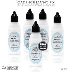 Cadence Magic Fix Şeffaf Genel Yapıştırıcı 50 ml - Cadence