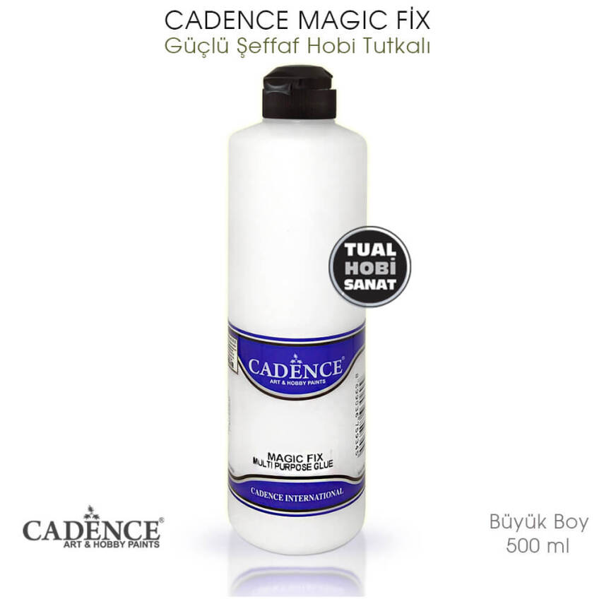 Cadence Magic Fix Şeffaf Genel Yapıştırıcı 500 ml - 1
