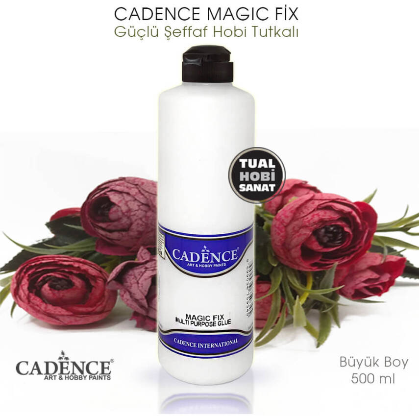 Cadence Magic Fix Şeffaf Genel Yapıştırıcı 500 ml - 2