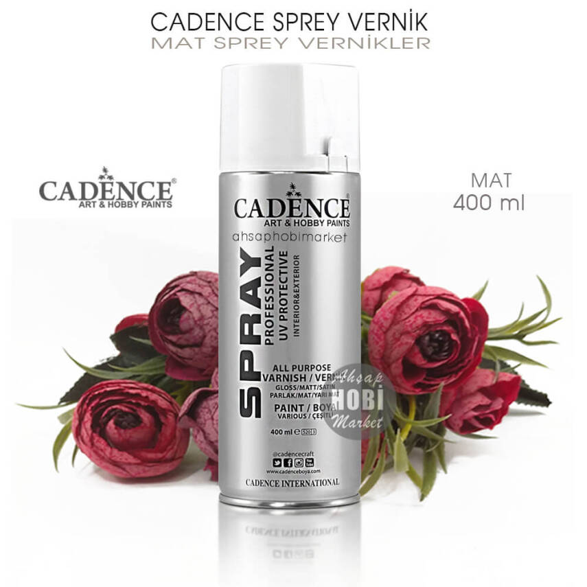 Cadence Mat Sprey Vernik 400 ml - 2