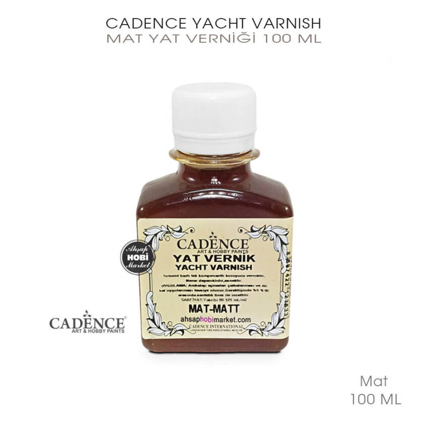 Cadence Mat Yat Verniği 100 ml - 1