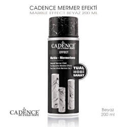 Cadence Mermer Efekti Marble Effect Beyaz 200 ml - Cadence