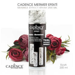 Cadence Mermer Efekti Marble Effect Siyah 200 ml - Cadence (1)