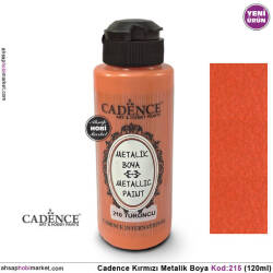 Cadence Metalik 210 Turuncu 120ml - Cadence