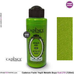 Cadence Metalik 219 Fıstık Yeşili 120ml - Cadence