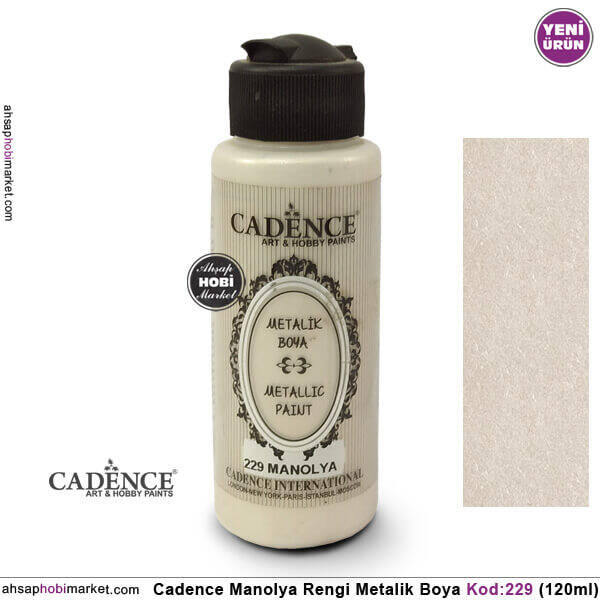Cadence Metalik 229 Manolya Rengi 120ml - 1