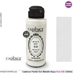 Cadence Metalik 238 Parlak İnci 120ml - Cadence