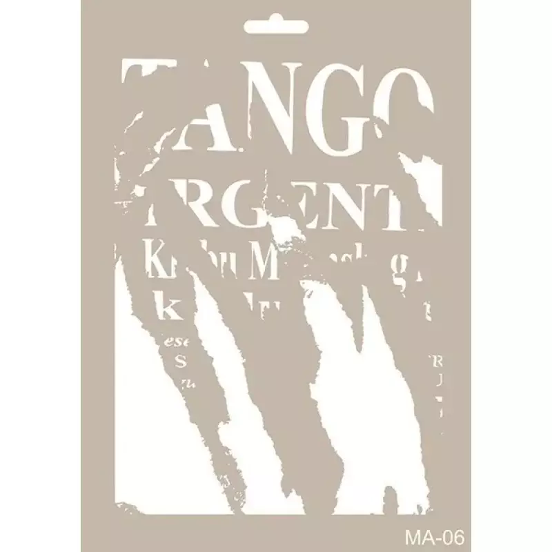 Cadence Mix Media Stencil Sablon MA06 - 1