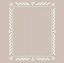 Cadence Motifli Stencil Şablon AS496 - Cadence