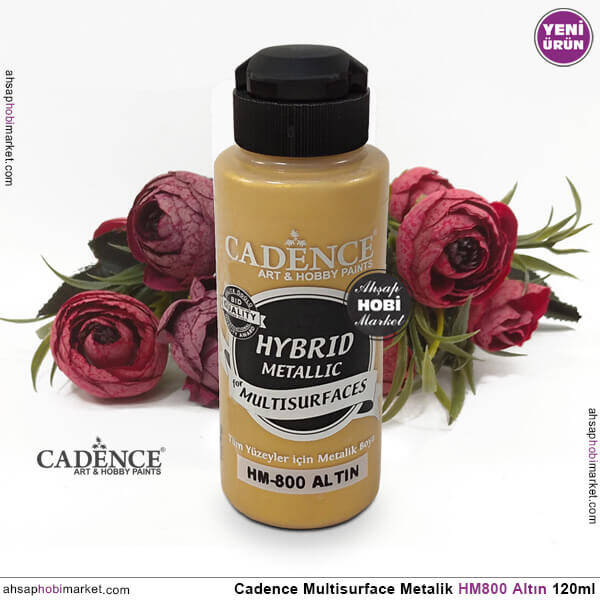 Cadence Multisurface Metalik HM800 Altın Rengi 120 ml - 2