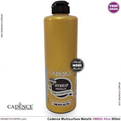 Cadence Multisurface Metalik HM800 Altın Rengi 500 ml - Cadence