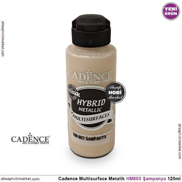 Cadence MultiSurface Metalik HM803 Şampanya 120 ml - 1