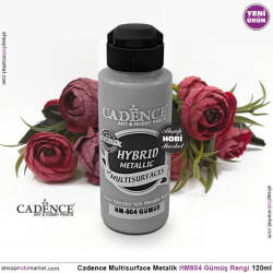 Cadence Multisurface Metalik HM804 Gümüş 120 ml - Cadence (1)