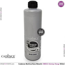 Cadence Multisurface Metalik HM804 Gümüş 500 ml - Cadence
