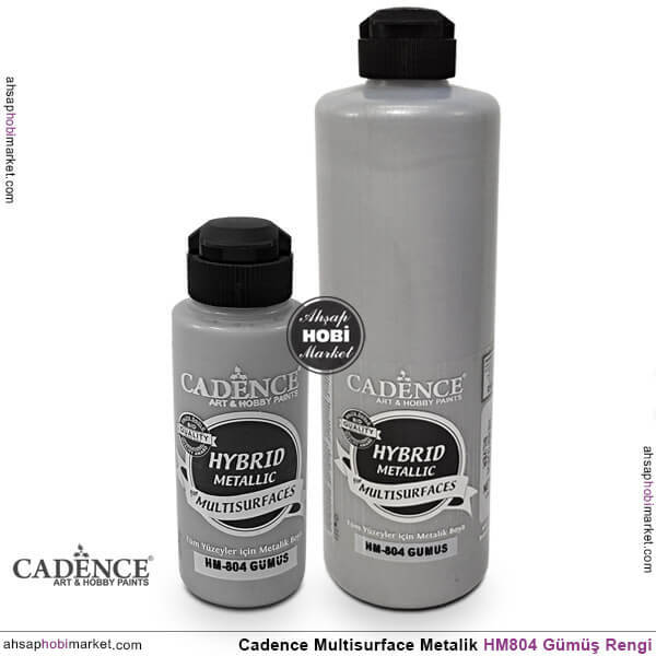 Cadence Multisurface Metalik HM804 Gümüş 500 ml - 2