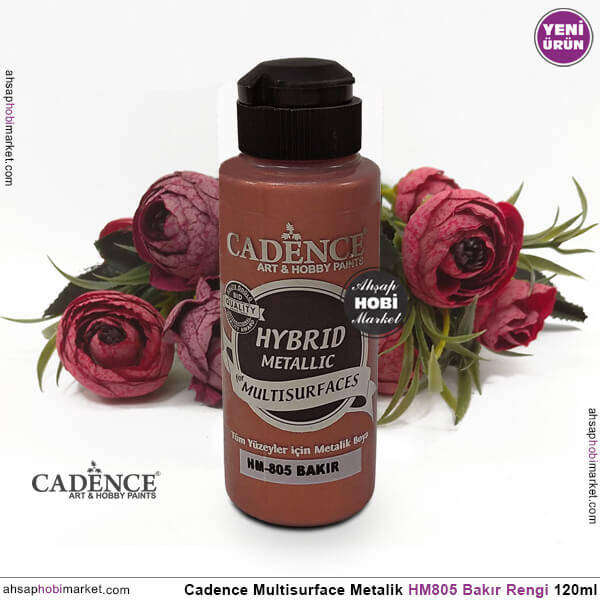 Cadence MultiSurface Metalik HM805 Bakır 120 ml - 2