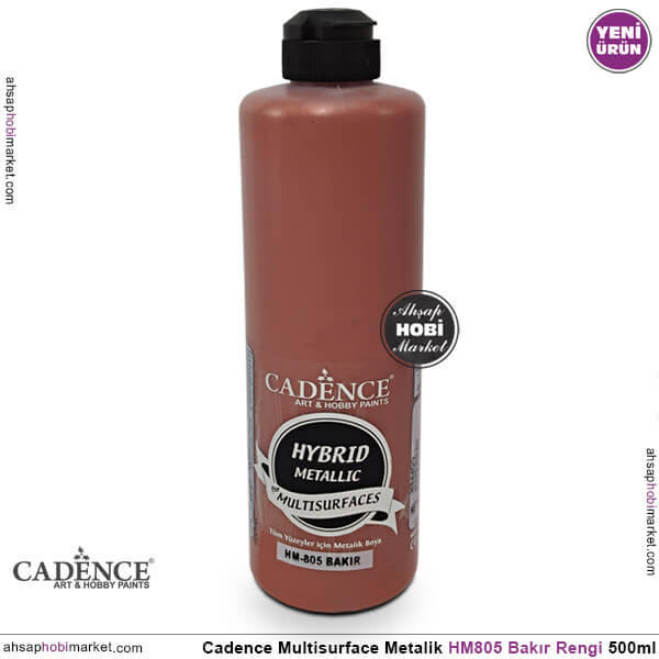 Cadence MultiSurface Metalik HM805 Bakır 500 ml - 1