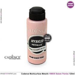 Cadence MultiSurface Metalik HM808 Bebek Pembe 120 ml - Cadence