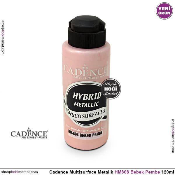 Cadence MultiSurface Metalik HM808 Bebek Pembe 120 ml - 1