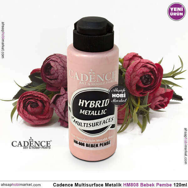 Cadence MultiSurface Metalik HM808 Bebek Pembe 120 ml - 2