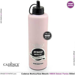 Cadence MultiSurface Metalik HM808 Bebek Pembe 500 ml - Cadence