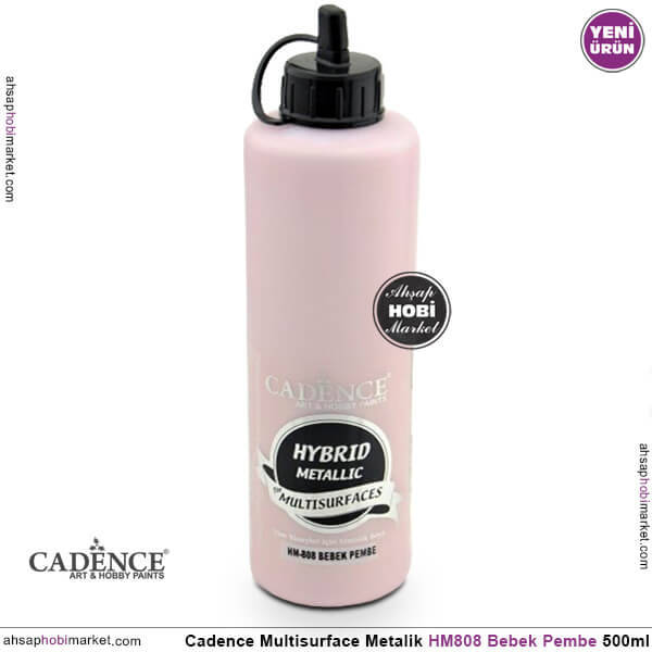 Cadence MultiSurface Metalik HM808 Bebek Pembe 500 ml - 1