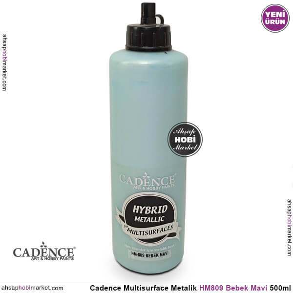 Cadence MultiSurface Metalik HM809 Bebek Mavi 500 ml - 1