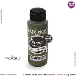 Cadence MultiSurface Metalik HM811 Ceviz Yeşili 120 ml - Cadence