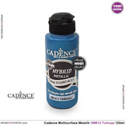 Cadence MultiSurface Metalik HM812 Turkuaz 120 ml - Cadence
