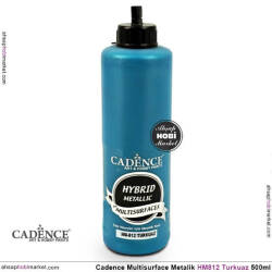 Cadence MultiSurface Metalik HM812 Turkuaz 500 ml - Cadence