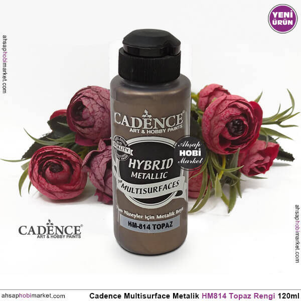 Cadence MultiSurface Metalik HM814 Topaz Rengi 120 ml - 2