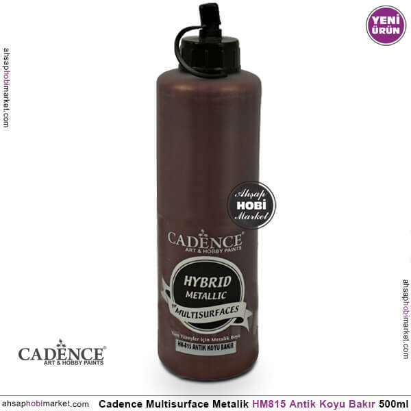 Cadence MultiSurface Metalik HM815 Antik Koyu Bakır 500 ml - 1