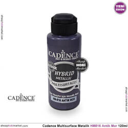 Cadence MultiSurface Metalik HM816 Antik Mor 120 ml - Cadence