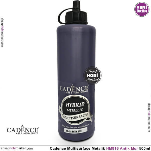 Cadence MultiSurface Metalik HM816 Antik Mor 500 ml - 1