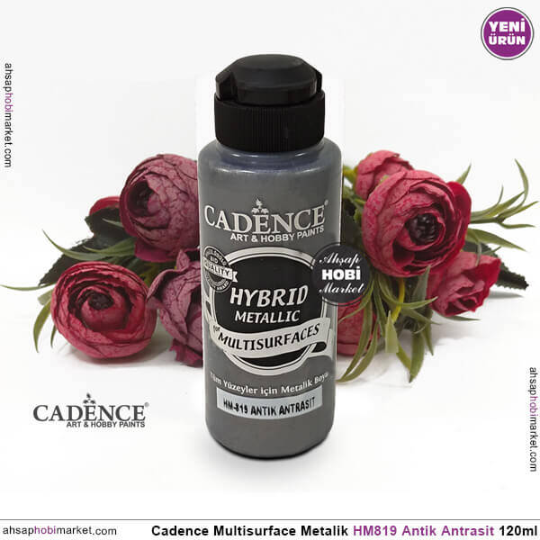 Cadence MultiSurface Metalik HM819 Antik Antrasit 120 ml - 2