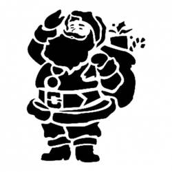 Cadence Noel Baba Stencil Şablon D544 - Cadence