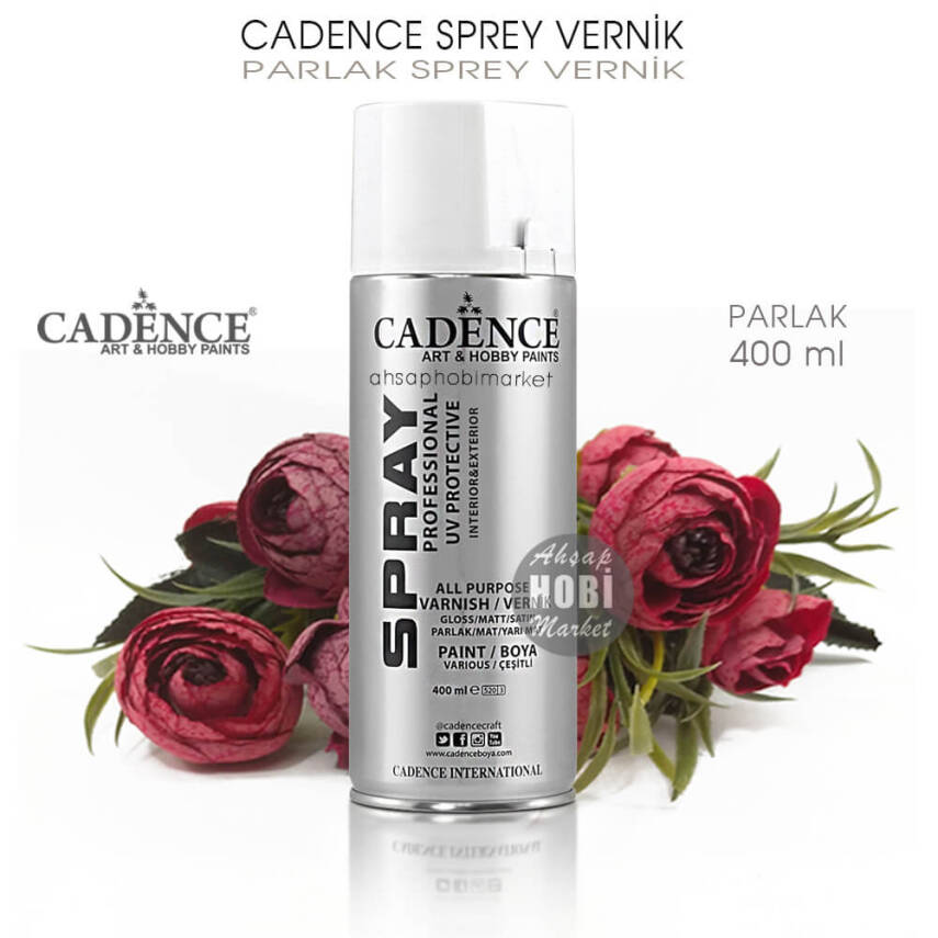 Cadence Parlak Sprey Vernik 400 ml - 2