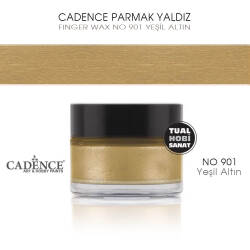 Cadence Parmak Yaldız 901 Yeşil Altın 20 ml - Cadence