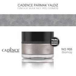 Cadence Parmak Yaldız 905 Gümüş 20 ml - Cadence