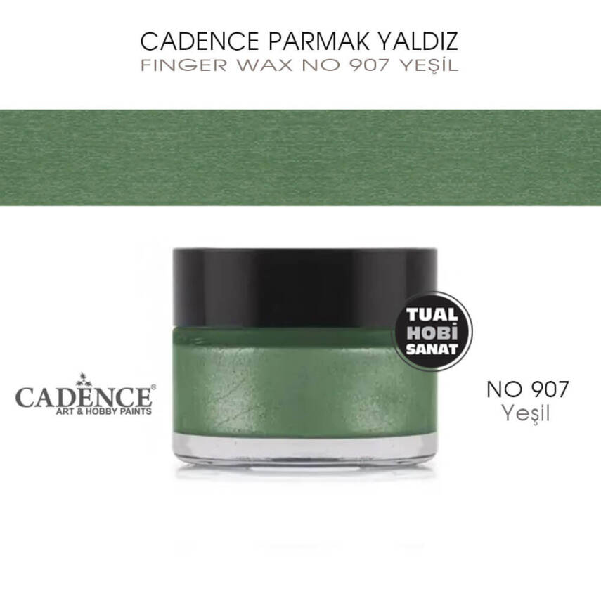 Cadence Parmak Yaldız 907 Yeşil 20 ml - 1